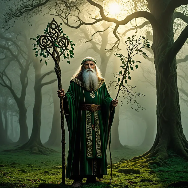 Druid's Rod Myth Meaning & Symbolism