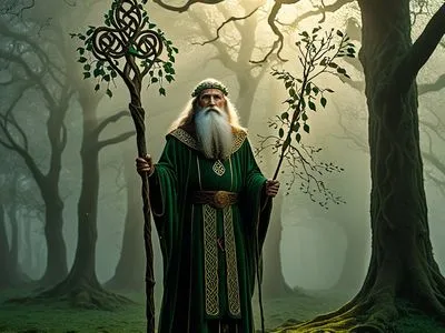 Druid's Rod Myth Meaning & Symbolism