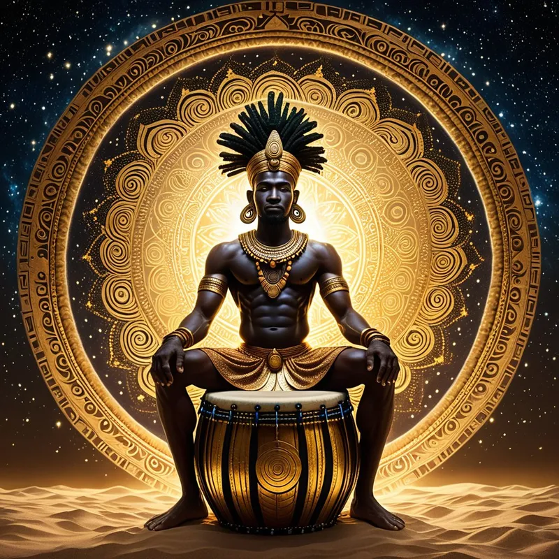 Drum of Creation Myth Meaning & Symbolism