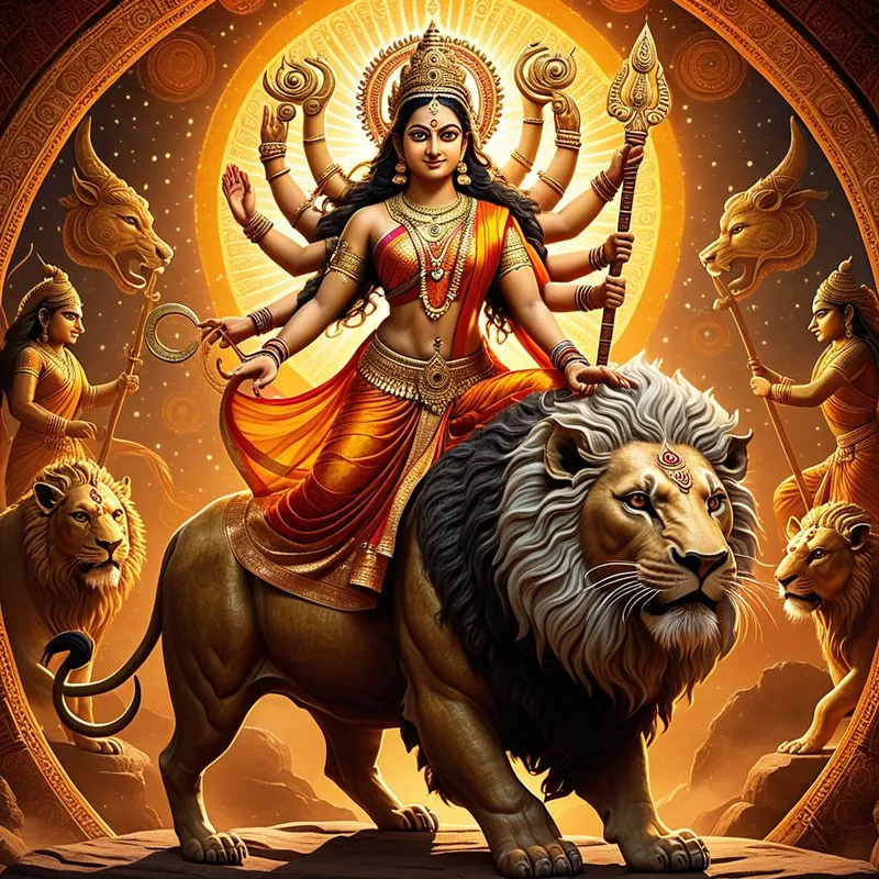 Durga Myth Meaning & Symbolism