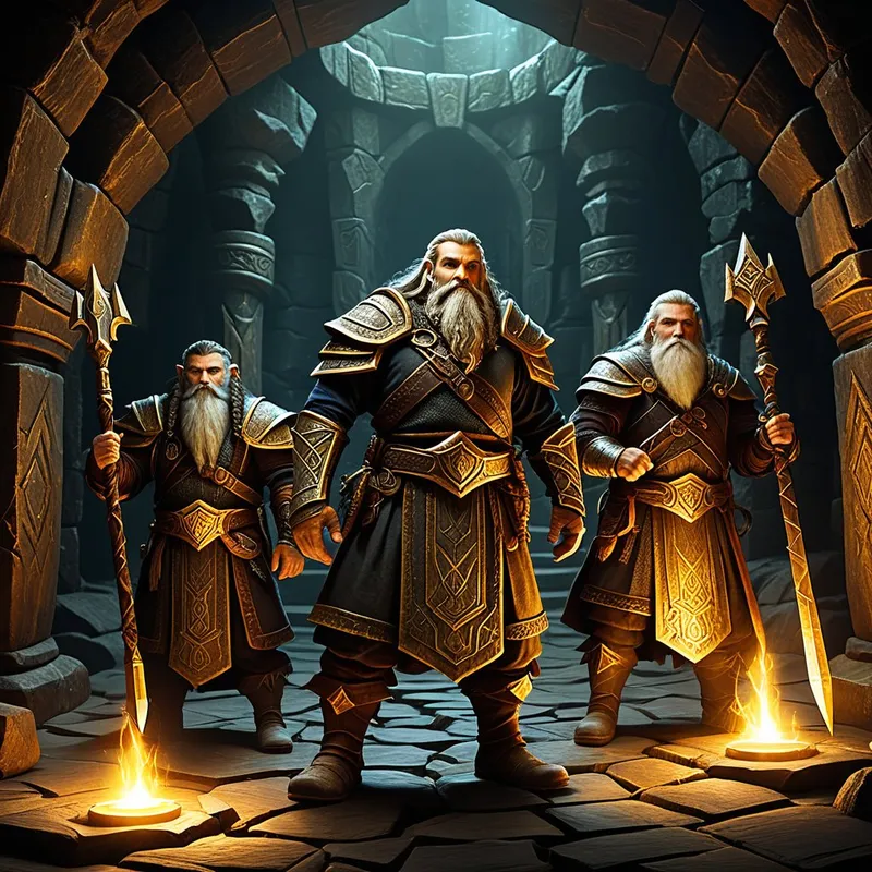 Dwarven craftsmen Myth Meaning & Symbolism