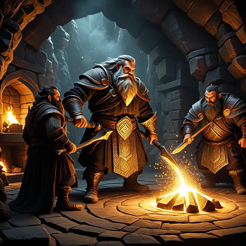Dwarven Smiths Myth Meaning & Symbolism