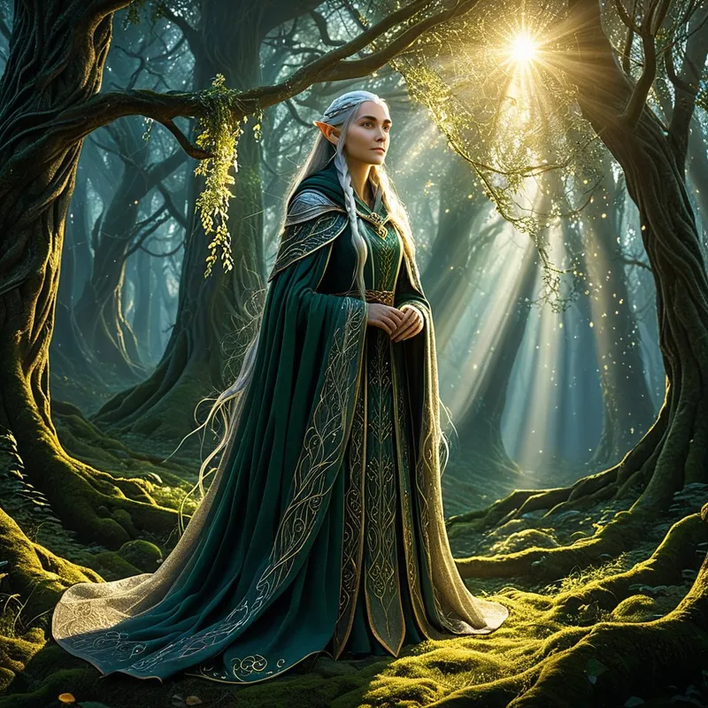 Elven Cloaks of Lothlórien Myth Meaning & Symbolism