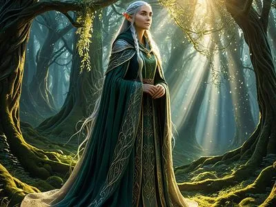 Elven Cloaks of Lothlórien Myth Meaning & Symbolism