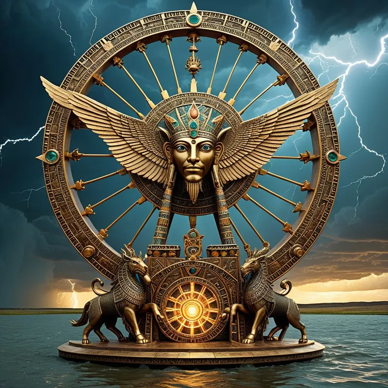 Ezekiel's Wheel Myth Meaning & Symbolism