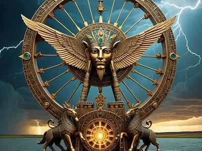 Ezekiel's Wheel Myth Meaning & Symbolism