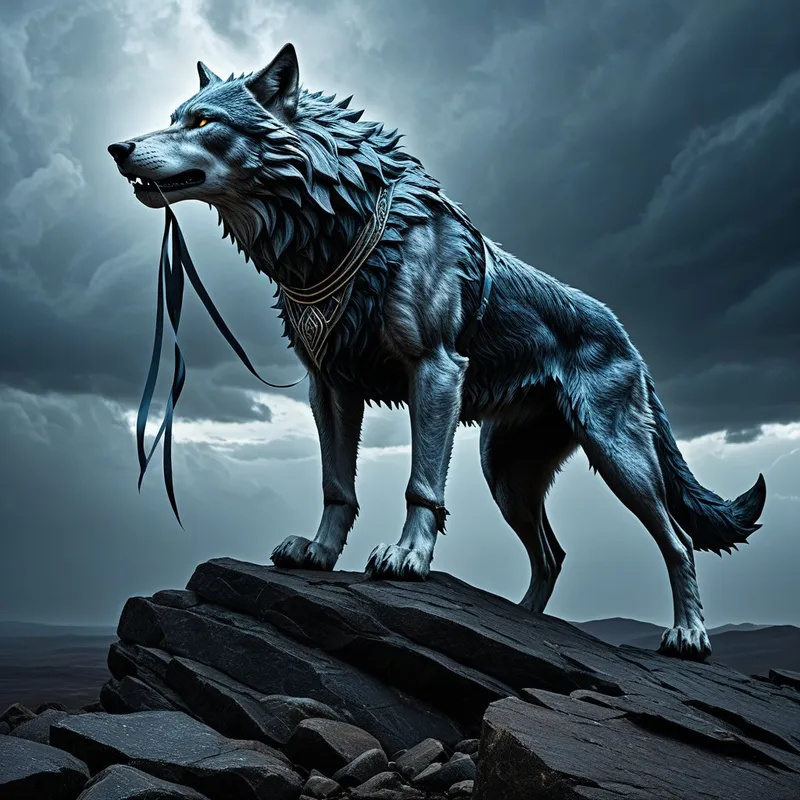 Fenrir's Binding Myth Meaning & Symbolism