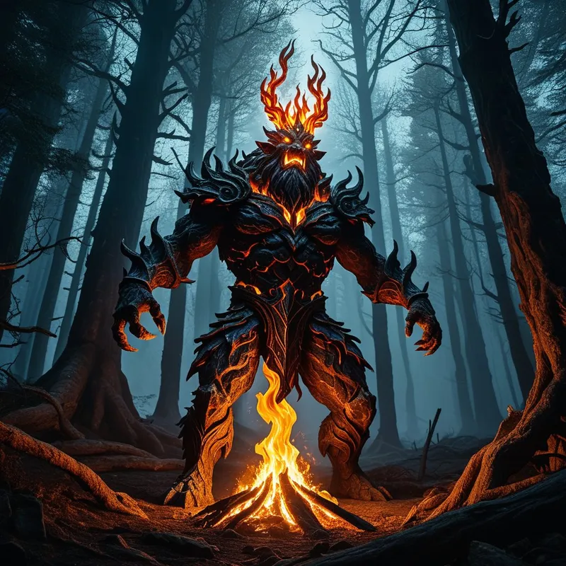 Fire Elemental Myth Meaning & Symbolism