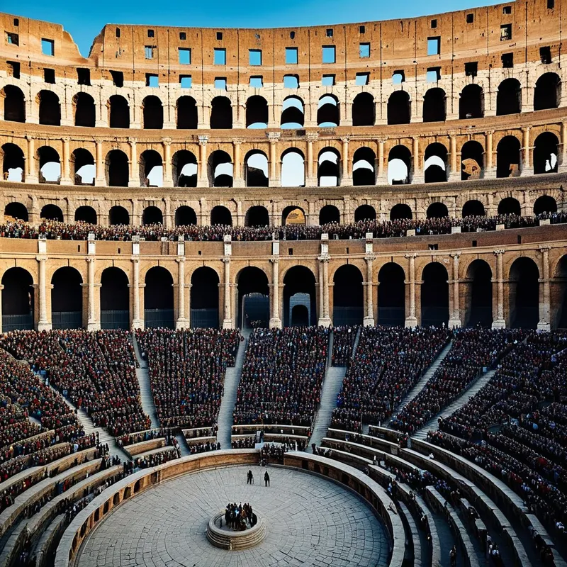 Flavian Amphitheatre Myth Meaning & Symbolism