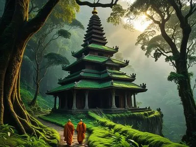 Forest Monasteries Myth Meaning & Symbolism