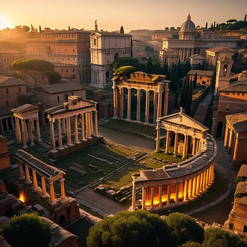Forum Romanum Myth Meaning & Symbolism