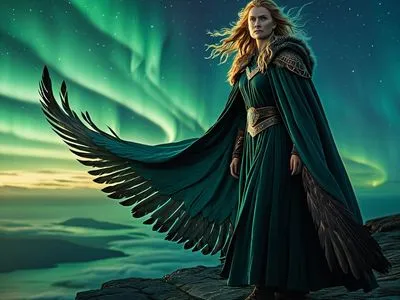 Freyja's Falcon Cloak Myth Meaning & Symbolism