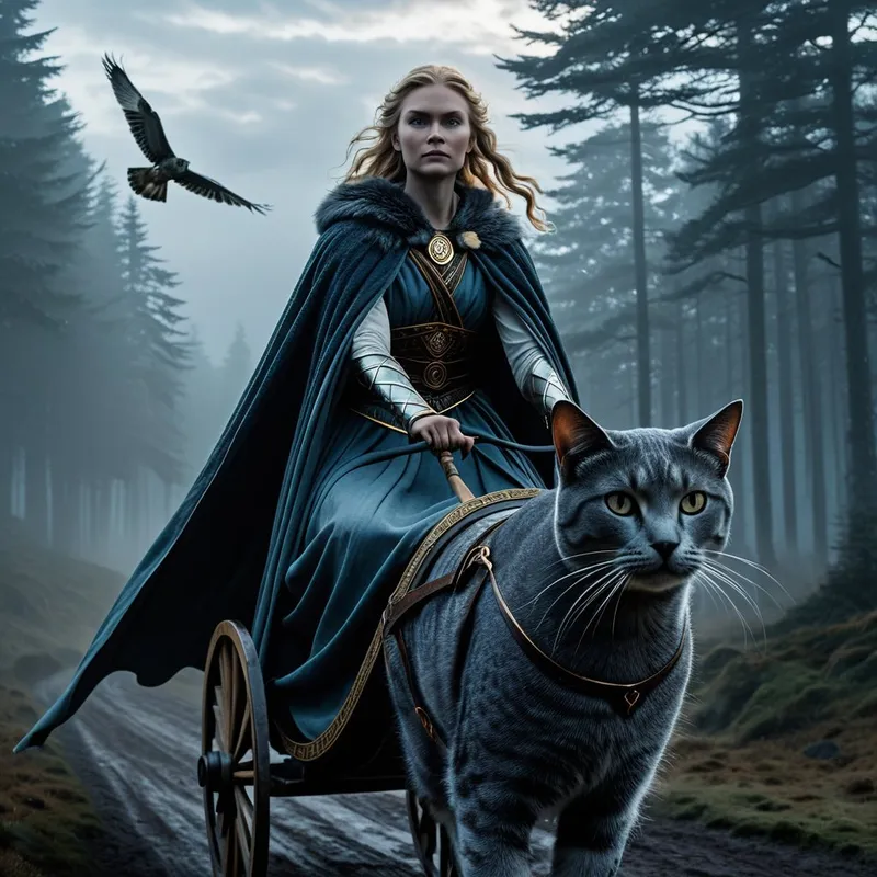 Freyja's Messengers Myth Meaning & Symbolism