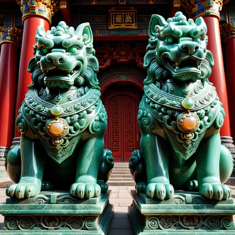 Fu Dogs Myth Meaning & Symbolism