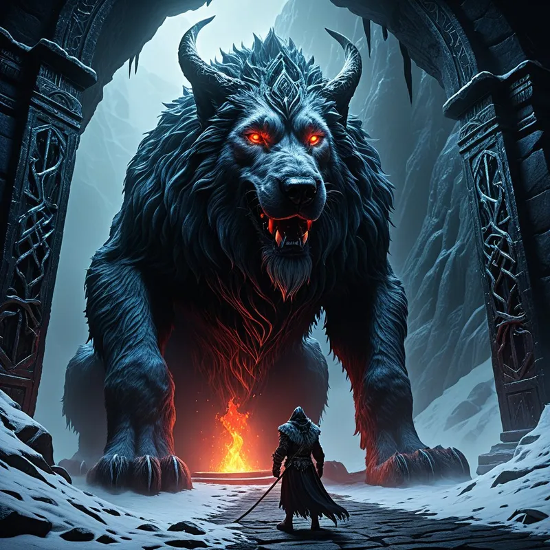 Garmr Myth Meaning & Symbolism