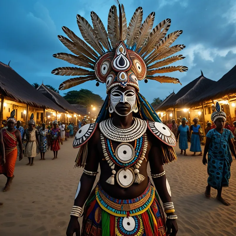 Gelede Masquerade Myth Meaning & Symbolism