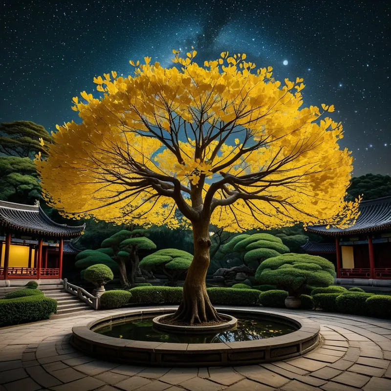 Ginkgo biloba Myth Meaning & Symbolism