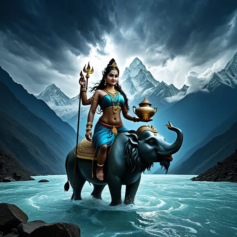 Goddess Ganga Myth Meaning & Symbolism