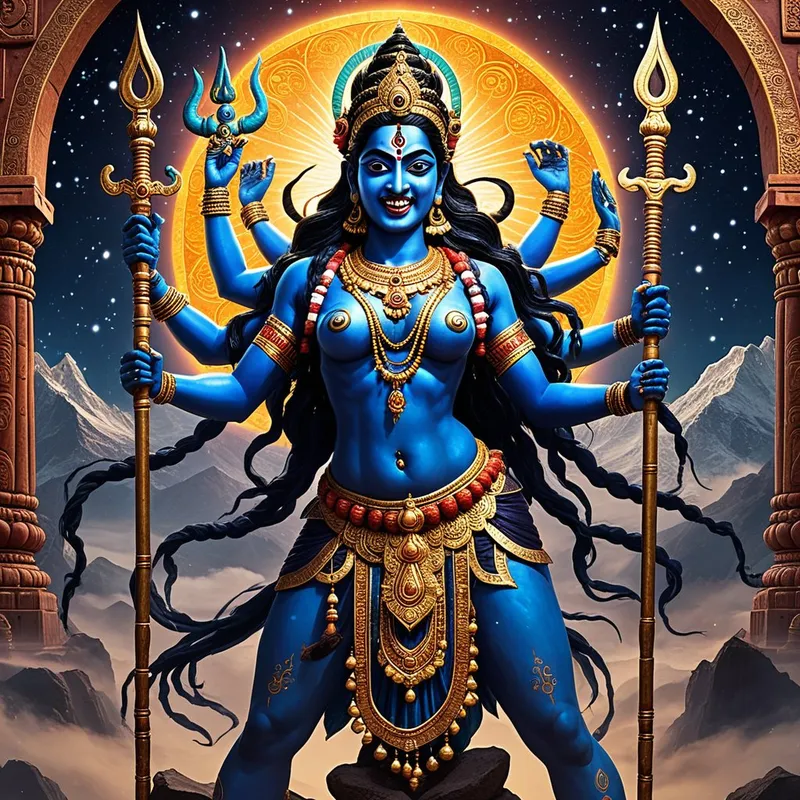 Goddess Kali Myth Meaning & Symbolism