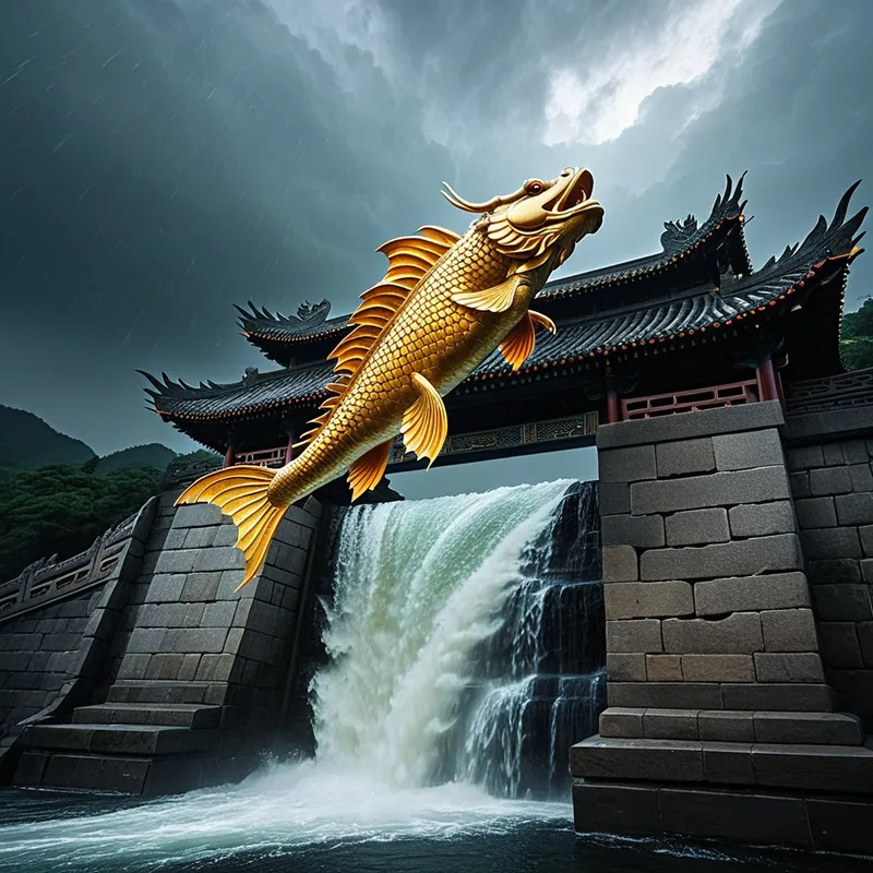 Golden Carp Myth Meaning & Symbolism