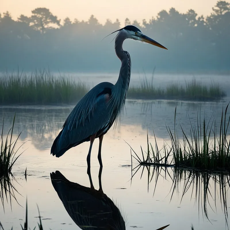 Great Blue Heron Myth Meaning & Symbolism