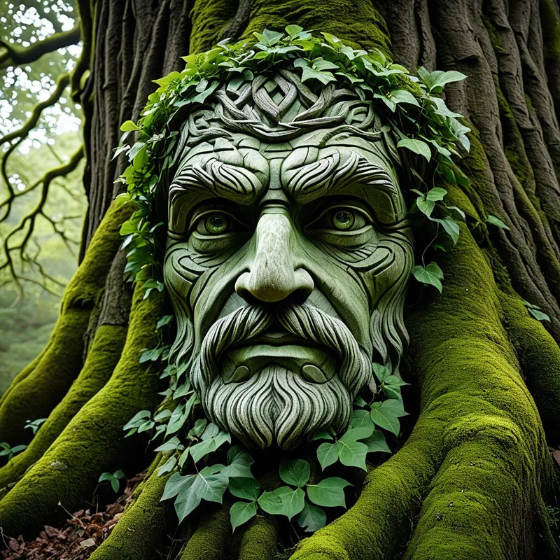 Green Man Myth Meaning & Symbolism