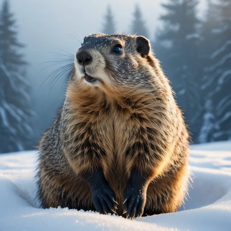 Groundhog as Weather Prophet Myth Meaning & Symbolism