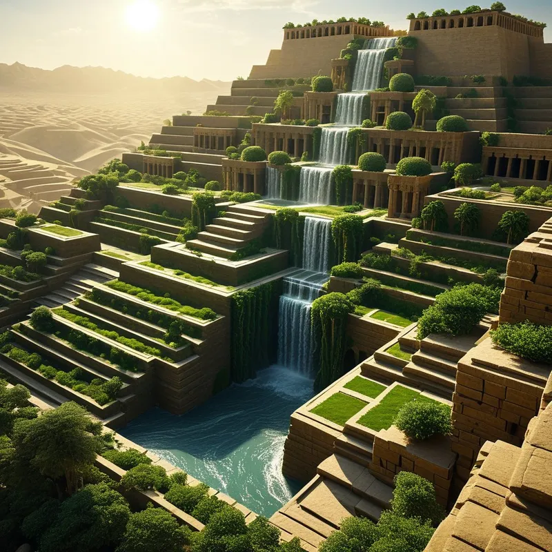Hanging Gardens of Babylon Myth Meaning & Symbolism