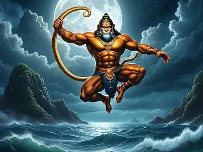 Hanuman's Leap Myth Meaning & Symbolism
