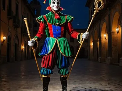 Harlequin Myth Meaning & Symbolism