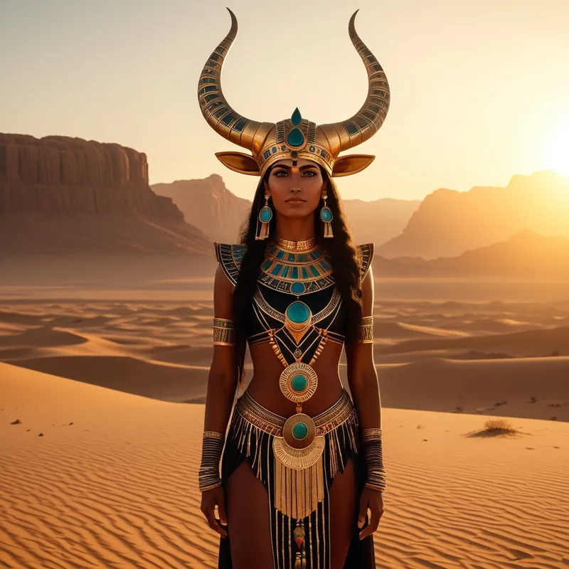 Hathor's Crown Myth Meaning & Symbolism