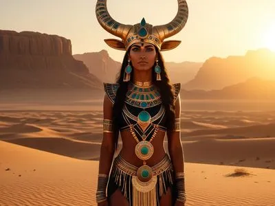Hathor's Crown Myth Meaning & Symbolism