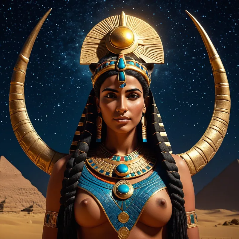 Hathor's Solar Crown Myth Meaning & Symbolism
