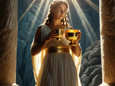 Hebe's nectar cup Myth Meaning & Symbolism
