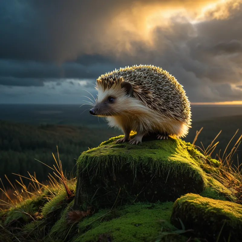 Hedgehog as Weather Prophet Myth Meaning & Symbolism
