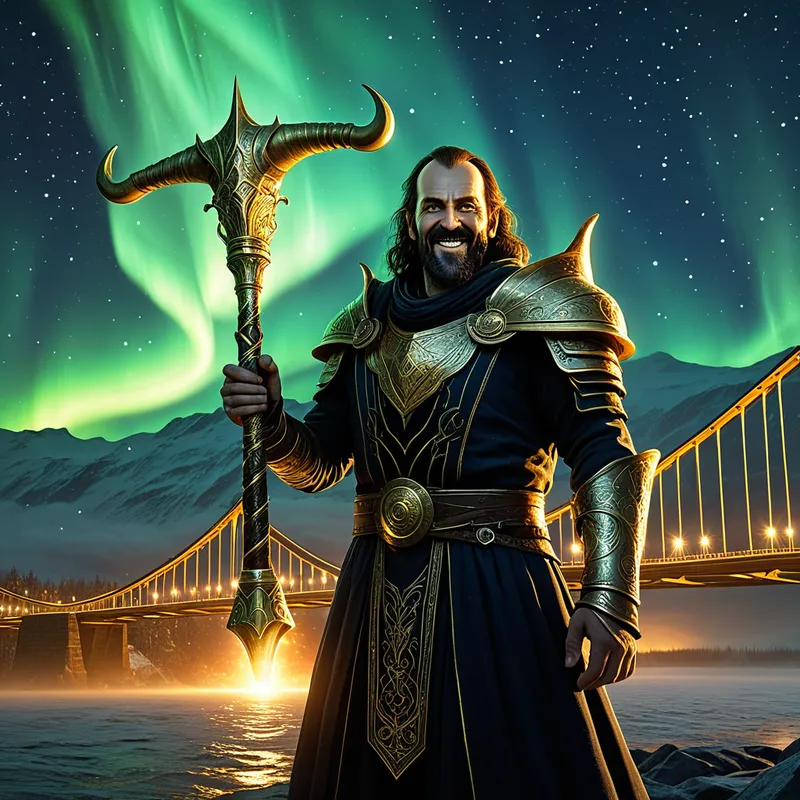 Heimdallr at Bifröst Myth Meaning & Symbolism