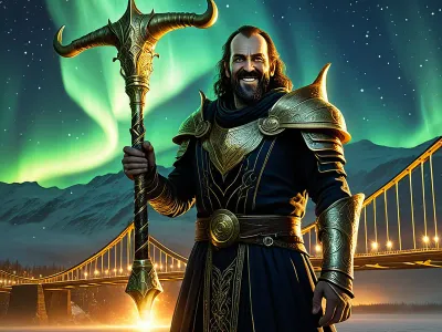 Heimdallr at Bifröst Myth Meaning & Symbolism