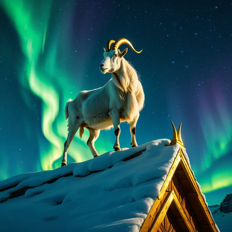 Heiðrún Myth Meaning & Symbolism