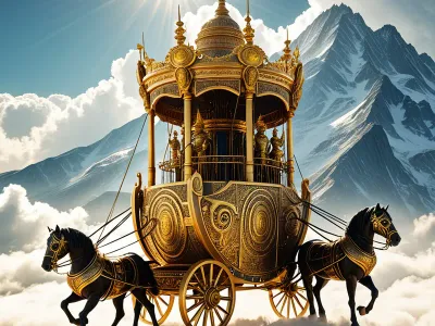 Hephaestus's Golden Chariot Myth Meaning & Symbolism