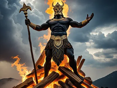 Heracles' Burning Myth Meaning & Symbolism