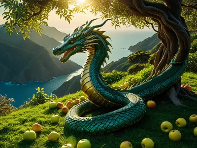 Hera's Garden of the Hesperides Myth Meaning & Symbolism