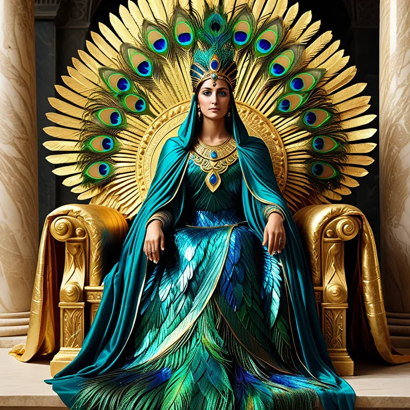 Hera's Peacock Mantle Myth Meaning & Symbolism