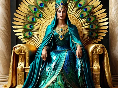 Hera's Peacock Mantle Myth Meaning & Symbolism