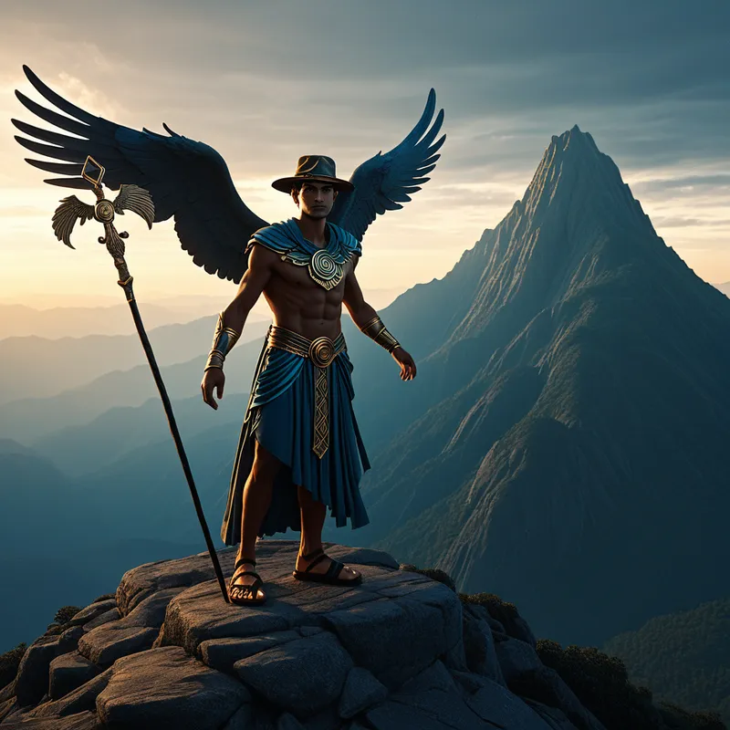 Hermes as the messenger god in Myth Meaning & Symbolism