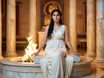 Hestia's Hearth Myth Meaning & Symbolism
