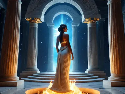 Hestia/Vesta's Hearth Myth Meaning & Symbolism
