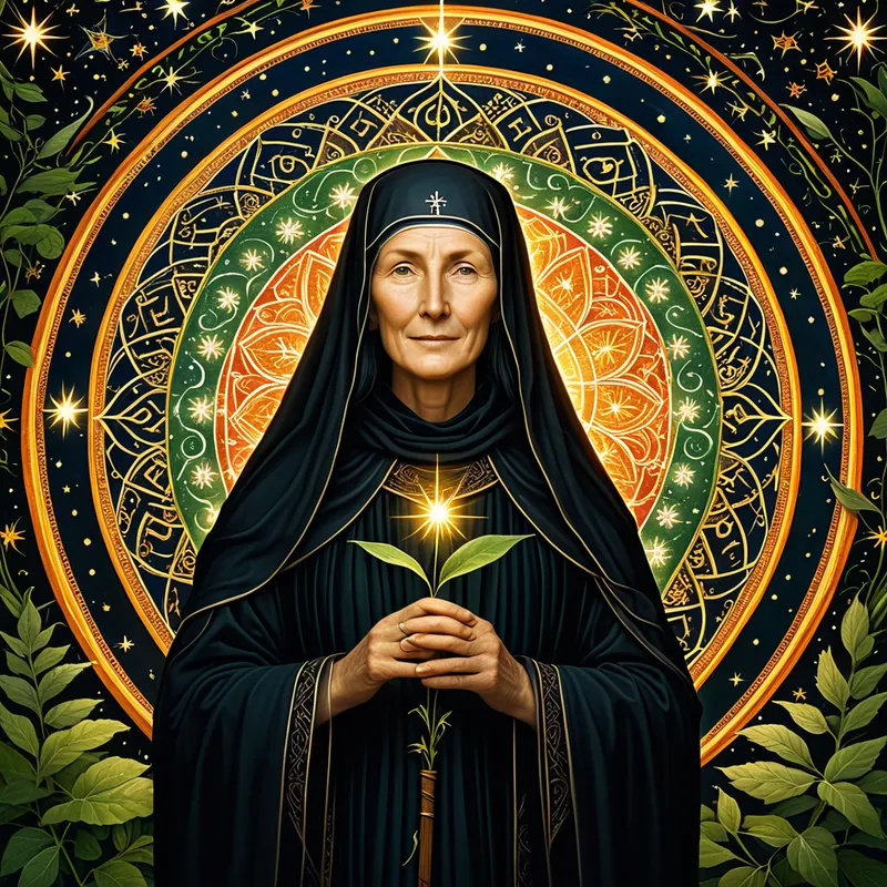 Hildegard of Bingen Myth Meaning & Symbolism