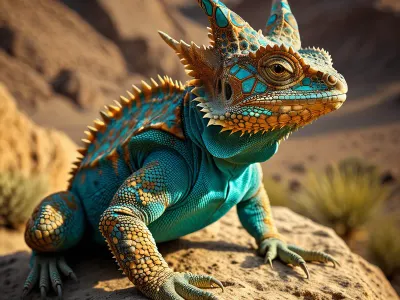 Horned Lizard Myth Meaning & Symbolism