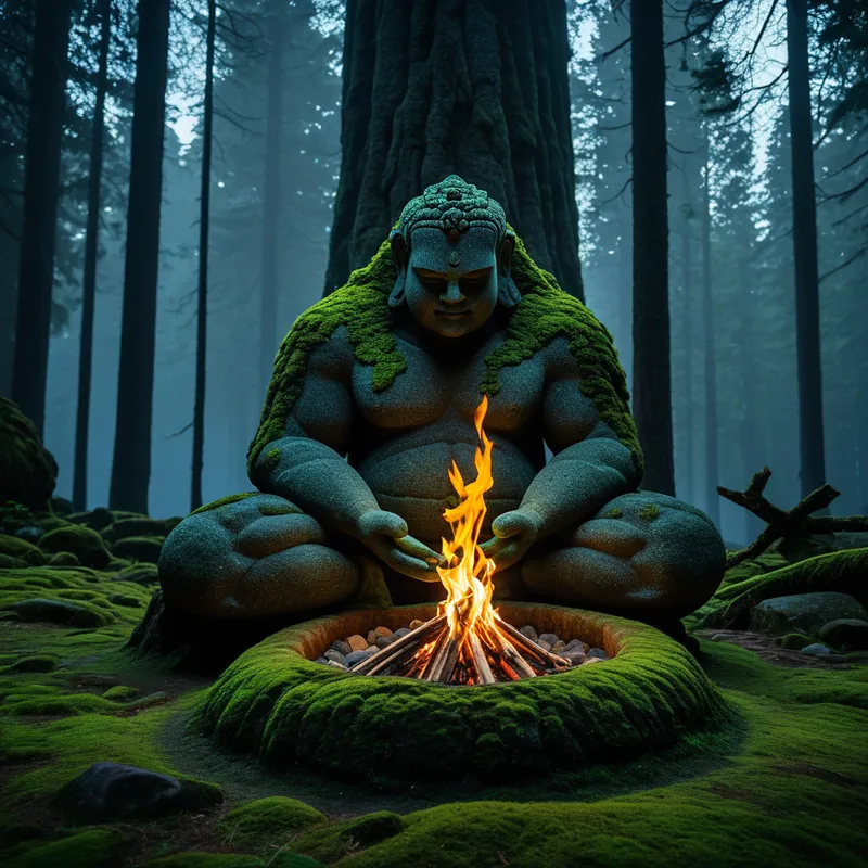 Hot Stone Cooking Myth Meaning & Symbolism