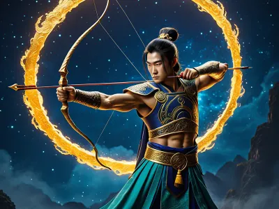 Hou Yi the Divine Archer Myth Meaning & Symbolism